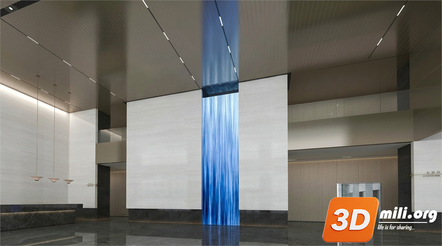 Lobby front desk Skp Files 